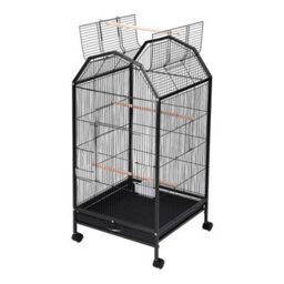Thehotsale Open Play Top Metal Pet Bird Cage With Casters 47.5Cm W X 47.5Cm D X 94Cm H - thumbnail 5