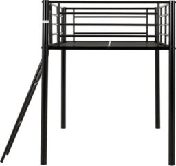 Seconique Kora Mid Sleeper Metal Bed Frame In Black Finish Fits  3Ft Single Mattress - thumbnail 2