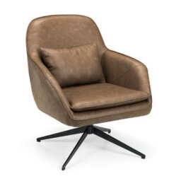 Oakham Premium Stylish Bowery Swivel Chair - thumbnail 1
