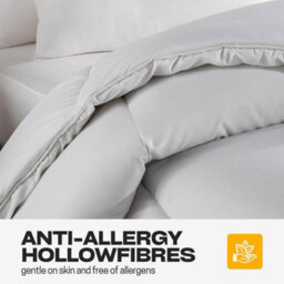 Night Comfort Nightcomfort Soft And Snug 1.5 Tog Summer Cool Microfibre Duvet - thumbnail 4