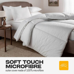 Night Comfort Nightcomfort Soft And Snug 1.5 Tog Summer Cool Microfibre Duvet - thumbnail 5