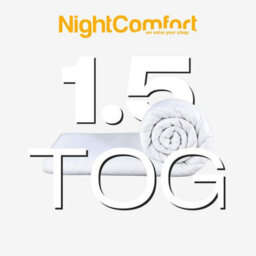 Night Comfort Nightcomfort Soft And Snug 1.5 Tog Summer Cool Microfibre Duvet - thumbnail 2