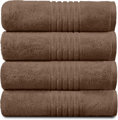 Gc Gaveno Cavailia Hampton Royal 12 Pack Face Towel 30X30 Natural Egyptian Cotton Premier Super Absorbent Towel - image 1
