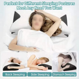 Ergonomic Memory Foam Pillow For Cervical Neck Shoulder Orthopedic Pain Relief - thumbnail 8
