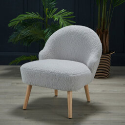 LPD Tessa Grey Chair Of Dimension H 69.5 Cm X W 57 Cm X D 64.5 Cm - thumbnail 1