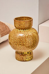 Orsina Mini Ceramic Vase, Decorative Flower Vase For Home Decor, Glazed Surface Small Ceramic Vase For Flowers - thumbnail 1