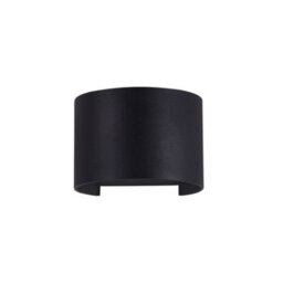 Luminosa Lighting Luminosa Fulton Integrated Led Wall Lamp Black, Ip54 - thumbnail 1
