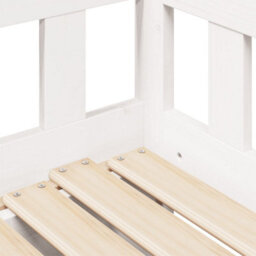 Berkfield Daybed With Trundle And Drawers Without Mattress White 90X200 Cm - thumbnail 9