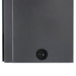 Berkfield Led Bathroom Mirror Cabinet 89X14X62 Cm Shining Grey - thumbnail 6