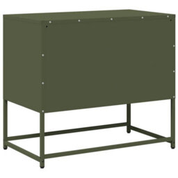 Berkfield Tv Cabinet Olive Green 68X39X60.5 Cm Steel - thumbnail 8
