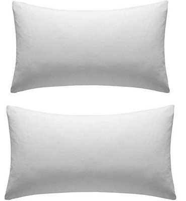 Percale Pillowcase Pair In White