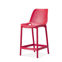 Gunez Lounge/mid Chair - Red Breakfast Bar Stools