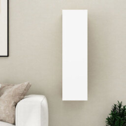 Berkfield Tv Cabinet White 30.5X30X110 Cm Engineered Wood - thumbnail 1
