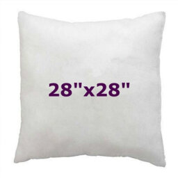 ARLinens Cushion Pad Hollowfiber Inner Insert Scatter Filler Deep Filled Plum Cushion - thumbnail 1
