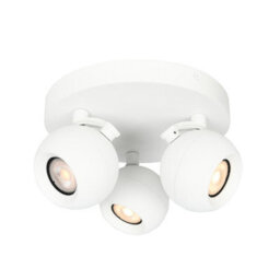 Luminosa Lighting Luminosa Lafin Ceiling Spotlight Clusters White 3Xgu10 - thumbnail 1