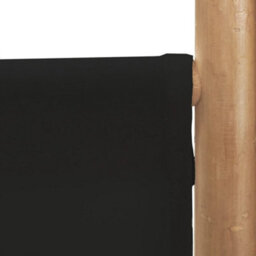 Berkfield Classic Folding 3-Panel Room Divider 120 Cm Bamboo And Canvas - thumbnail 8