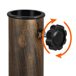Yaheetech Bronze 14Kg Patio Umbrella Base Stand For 38/48mm Poles - thumbnail 9