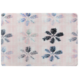 Benjamin Tate Design Colorful Pine Leaves Designer Special Soft Home Rug - thumbnail 1