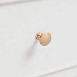 Furniturebox Uk Belle Oak Wood And Cream Tallboy Chest Of Drawers - thumbnail 6