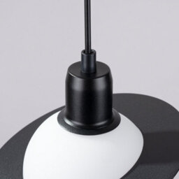 Luminosa Lighting Luminosa Hyperion Decorative Dome Pendant Ceiling Light Black - thumbnail 6
