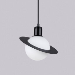 Luminosa Lighting Luminosa Hyperion Decorative Dome Pendant Ceiling Light Black - thumbnail 7