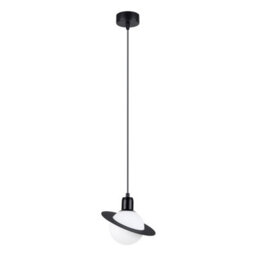 Luminosa Lighting Luminosa Hyperion Decorative Dome Pendant Ceiling Light Black - thumbnail 2