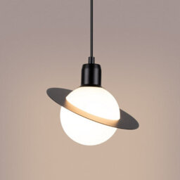 Luminosa Lighting Luminosa Hyperion Decorative Dome Pendant Ceiling Light Black - thumbnail 8