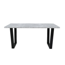 Dining Table Shefa Line Louisville 140 Concrete Grey - thumbnail 2