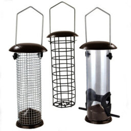 Set Of 3 Strong Metal Bird Feeders - thumbnail 2