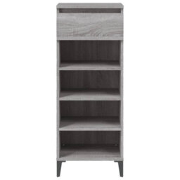 Berkfield Shoe Rack Grey Sonoma 40X36X105 Cm Engineered Wood - thumbnail 6