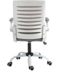 Mid-Back Office Chair With 360-Degree Swivel And Mesh Back - thumbnail 5