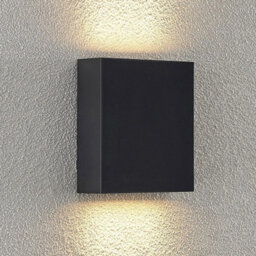 CGC Lighting Cgc Sian Dark Grey Up Down Led Wall Light Outdoor Ip65 Weatherproof Polycarbonate 4000K Led Outside Door Patio Lamp - thumbnail 3
