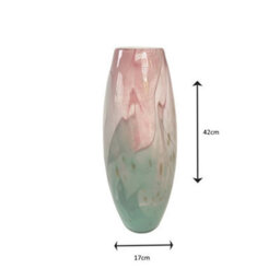 Straits Large Glass Flower Vase 42Cm - thumbnail 2