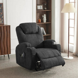 Electric Recliner Chair Sofa Massage Heating Tv Armchair Napping Chair - thumbnail 1