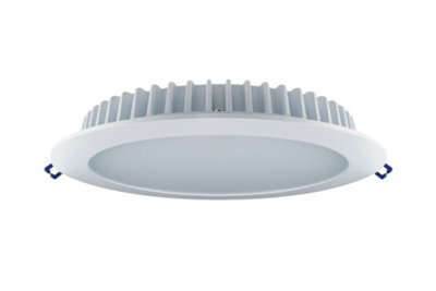 Luminosa Lighting Luminosa Performance + Downlight 200mm Cutout 1050Lm 12W 3000K Non Dimmable 88Lm/w Ip54 White