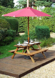 Charles Taylor Trading Charles Taylor Six Seater Picnic Table - thumbnail 2