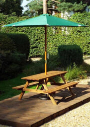 Charles Taylor Trading Charles Taylor Six Seater Picnic Table - thumbnail 4