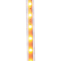 200 Warm White Snowfall Led Icicle Lights With Timer Clear Cable - thumbnail 3