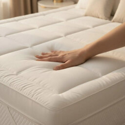Hotel Quality Mattress Topper 10Cm Deep Thick Microfiber Single Double King Size Small Double - thumbnail 3