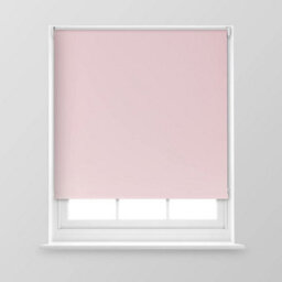 A.unique Home Premium Trimmable Thermal Blackout Roller Window Blind - 6Ft - Blush Pink - 180Cm (W) X 170Cm (L) - thumbnail 1