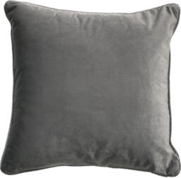 Aspect Furniture Tabby Cat Print Pillow/velvet Cushion,black/white. 45X45Cm - thumbnail 3
