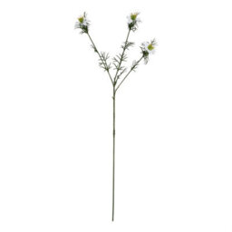 Hill Interiors The Natural Garden Collection Love In A Mist Nigella Artificial Flower White (68Cm X 9Cm X 9Cm)