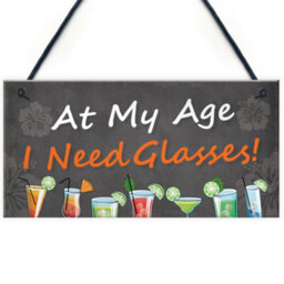 Red Ocean Funny Bar Sign Home Bar Garden Pub Sign Funny Gift For Friend - thumbnail 1