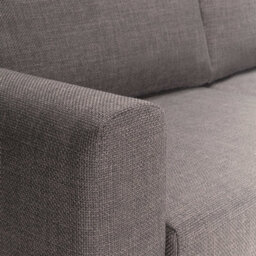 Wyld Haus San Sebastian 3-Seater Sofa Light Grey Fabric - thumbnail 7