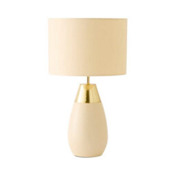 Valuelights Hurst Cream Large Touch Table Lamp With Matching Drum Lamp Shade - thumbnail 7