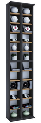Vcm Wood Cd Dvd Stand Shelf Cabinet Almera