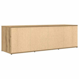 Berkfield Durable Tv Cabinet Artisan Oak 120X34X37 Cm Engineered Wood - thumbnail 7