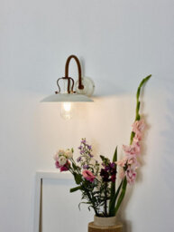 Lucide Römer Cottage Wall Light - 1Xe27 - Cream - thumbnail 4