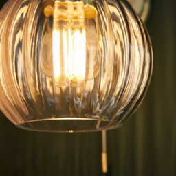 Bubly Bathrooms Arch Wall Light: Satin Brass Plated, Clear Ribbed Glass - E27 Led Compatible, Ip44 Bathroom Rated - thumbnail 3