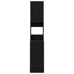 Walplus Kitchen Cabinet With Drawer With Door Black Oak Engineered Wood - thumbnail 6